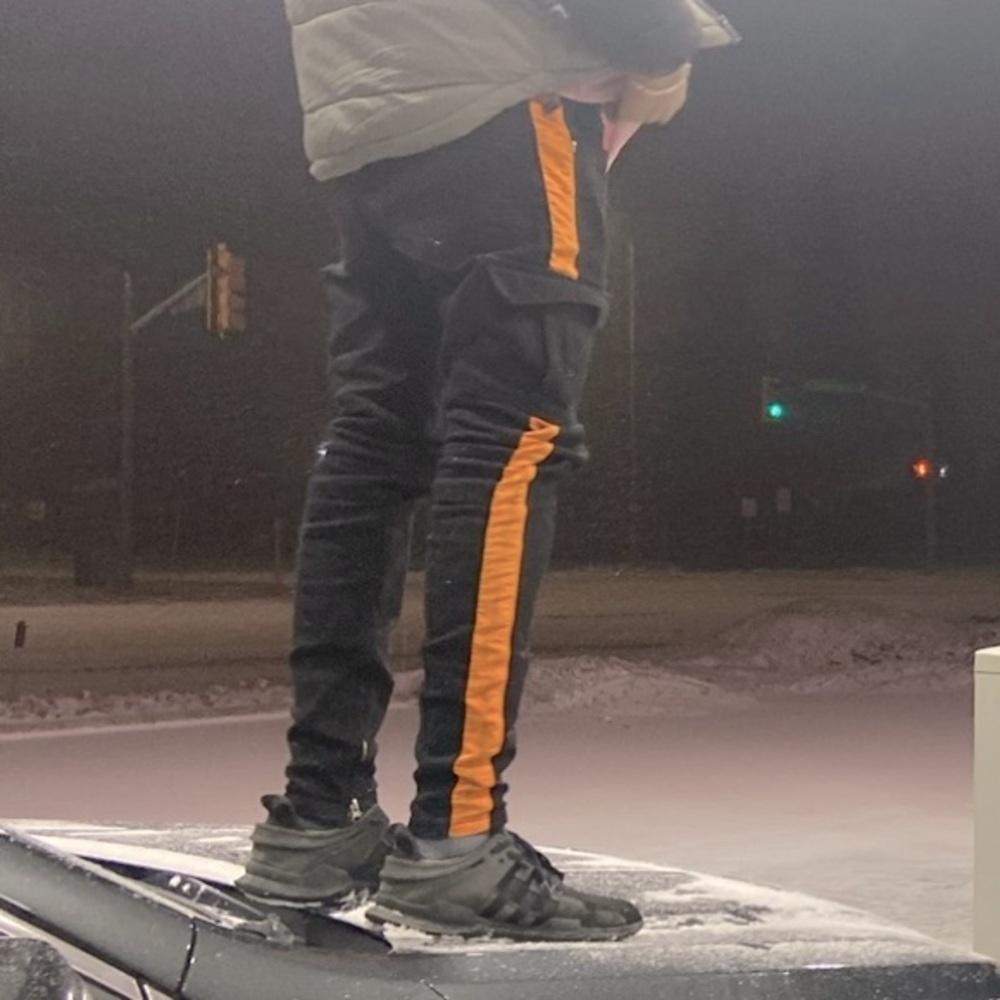 Golden Denim Cargo Joggers